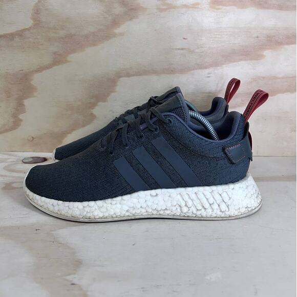 Adidas - NMD R2 - Running Shoes - Gray - Men's - 10 - ART BY3014 - Picture 3 of 9